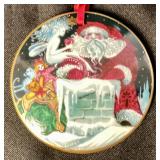 Bing and Grondal Collection - Mouse Dish #1562, 10" Cornflower Plate, Salad Plate, Saucer and Christmas Ornaments