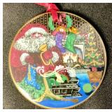 Bing and Grondal Collection - Mouse Dish #1562, 10" Cornflower Plate, Salad Plate, Saucer and Christmas Ornaments