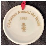 Bing and Grondal Collection - Mouse Dish #1562, 10" Cornflower Plate, Salad Plate, Saucer and Christmas Ornaments