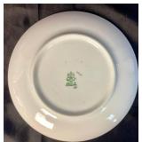 Bing and Grondal Collection - Mouse Dish #1562, 10" Cornflower Plate, Salad Plate, Saucer and Christmas Ornaments