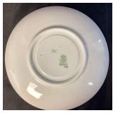Bing and Grondal Collection - Mouse Dish #1562, 10" Cornflower Plate, Salad Plate, Saucer and Christmas Ornaments