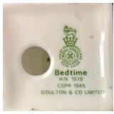 Royal Doulton Figurines "Bedtime" HN1978 and "My Pet" HN2238