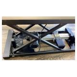 VersaDesk Power Pro Electric Height Adjustable Standing Desk Converter with Adjustable Height Desk Chair