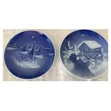 Bing and Grondahl Christmas Plates - 1960