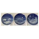 Bing and Grondahl Christmas Plates - 1960