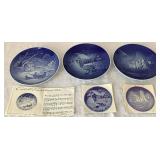 Bing and Grondahl Christmas Plates - 1970