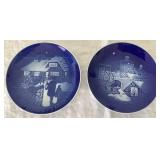 Bing and Grondahl Christmas Plates - 1970