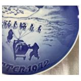 Bing and Grondahl Christmas Plates - 1970