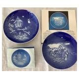 Bing and Grondahl Christmas Plates - 1980