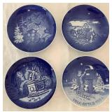 Bing and Grondahl Christmas Plates - 1980