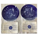Bing and Grondahl Christmas Plates - 1990