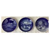 Bing and Grondahl Christmas Plates - 1990