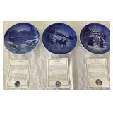 Bing and Grondahl Christmas Plates - 2000