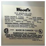 Woods 10 cu ft Chest Freezer Model C10NAA