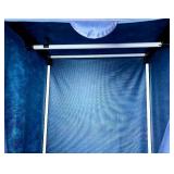 Navy Portable Wardrobe Closets