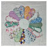 Vintage Dresdan Plate Quilt