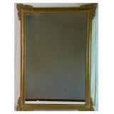 Vintage Gold Ornate Corners Mirror