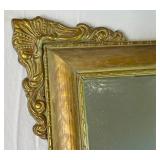 Vintage Gold Ornate Corners Mirror