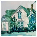 Jeannine Worthington Watercolor Homestead