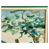 Jeannine Worthington Watercolor Homestead