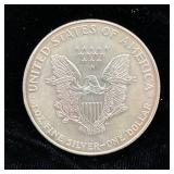 1996 Toned Walking Liberty Silver Dollar .999 Silver