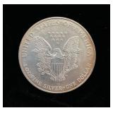 1995 Toned Walking Liberty Silver Dollar .999 Silver