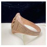 10K Gold Class Ring - Size 7