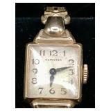 Vintage Ladies Hamilton Watch 10K Gold Filled