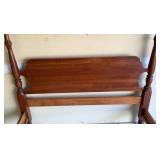 Kindel Bedroom Set - 4 Poster Full Bed, Dresser and Mirror