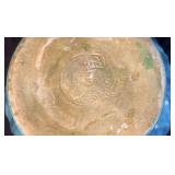 Vintage 1980 Van Briggle Large Pottery Turquoise Vase