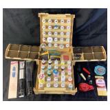 Kenmore 10 Sewing Machine with Foot Pedal and Accessories