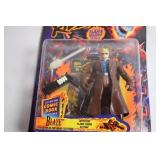 Ghost Rider Action Figure with Flame Glow and Custom Comic Book