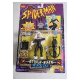 1994 Toy Biz Spider-Man Spider Wars Black Cat Action Figure