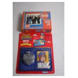 Vintage Police Academy Wacky Wallet & 90210 Puzzle Set