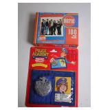 Vintage Police Academy Wacky Wallet & 90210 Puzzle Set