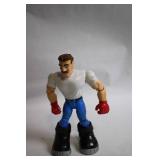 10-inch Punching Action Figure with Red Gloves