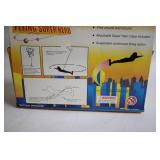Battery Operated Flying Super Hero Toy with Attachments