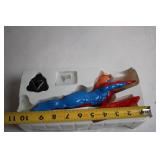 Battery Operated Flying Super Hero Toy with Attachments
