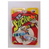 Vintage Suckers! Soft Suction-Cup Dart Toys with Shooter