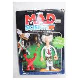 Vintage MAD Scientist Bendable Poseable Action Figure - Sealed