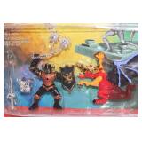 Dragon Force Action Figure Set with Dragon and Warrior