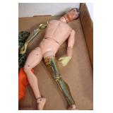 Vintage Action Figure with Accessories - Includes Clothing and Shoes