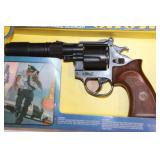 Vintage Ghost 12 Shot Cap Gun with Removable Silencer in Box