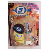 Space Channel 5 Evila Action Figure with Mic and Base - Sealed Package