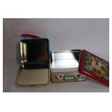 Set of 2 Decorative Tin Lunch Boxes - Clue and Harveytoons Themes