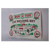 Roy Toy Log Building Set No. 5 - The Fort