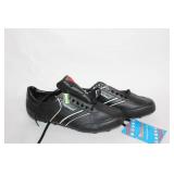 Pair of MacGregor Black Soccer Shoes - Size 10