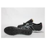 Pair of MacGregor Black Soccer Shoes - Size 10