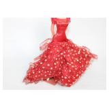 Flamenco Dancer Doll in Red Polka Dot Dress