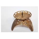 Set of 2 Vintage Brass Candle Holders - Japan